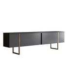 Set mobilier living, Bexley, Luxe Set, PAL, Antracit / Aur