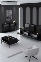 Set mobilier living, Bexley, Lord, PAL, Negru