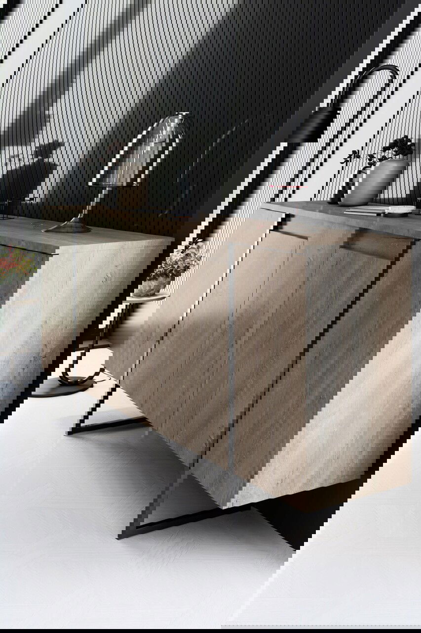 Set mobilier living, Bexley, Luxe, PAL, Nuc / Negru