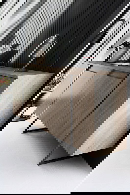 Set mobilier living, Bexley, Luxe, PAL, Nuc / Negru