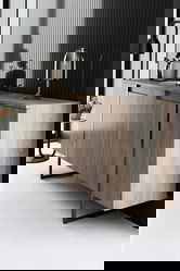 Set mobilier living, Bexley, Luxe, PAL, Nuc / Negru