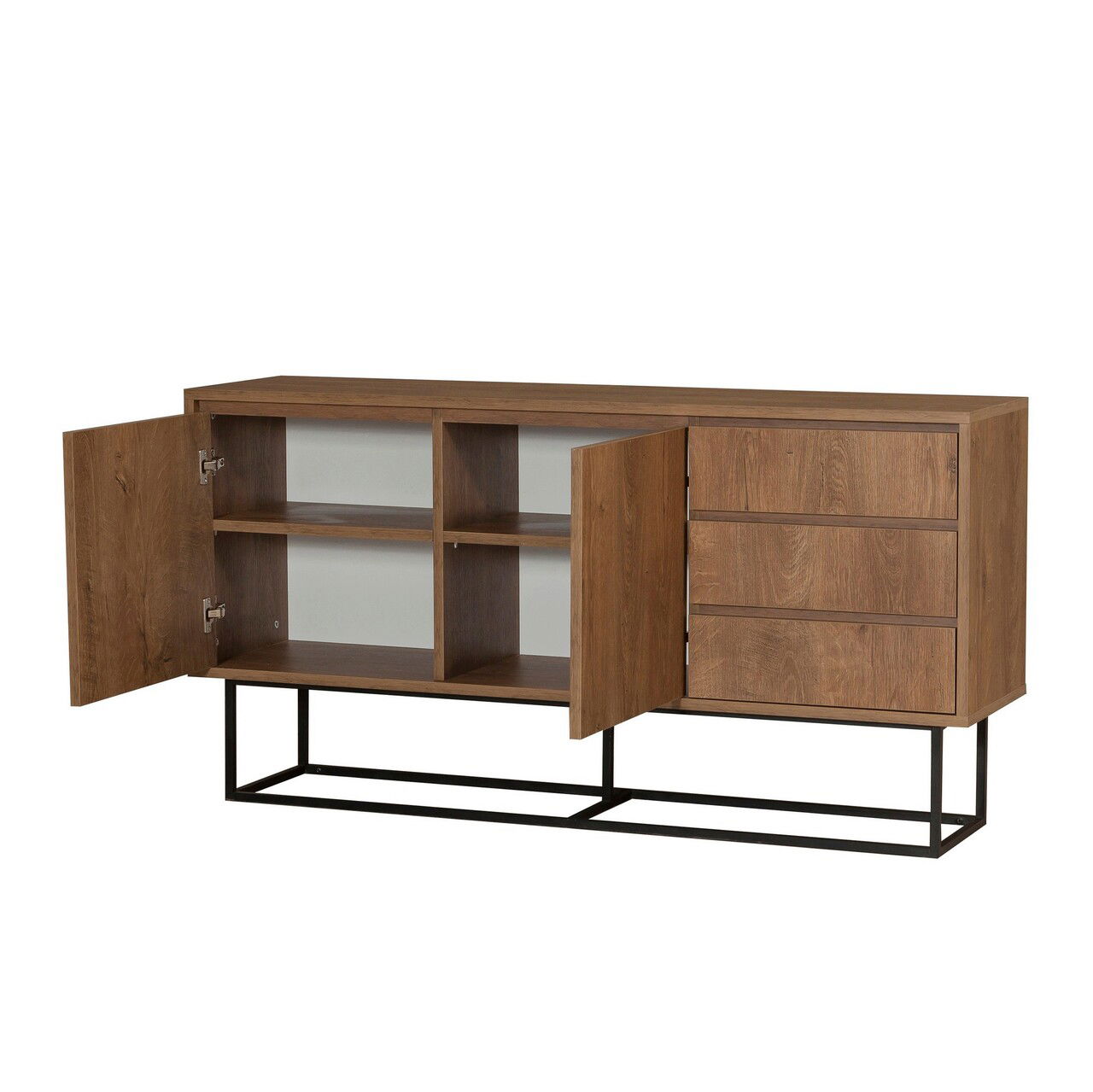 Set mobilier living, Sapphire, Laxus Takım 7, PAL, Nuc / Negru