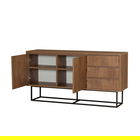 Set mobilier living, Sapphire, Laxus Takım 20, PAL, Nuc / Negru