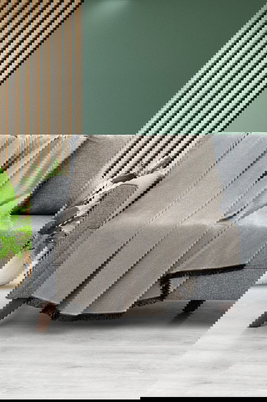 Cuvertura de pat, L'essentiel Maison, Lalin 160, Bej