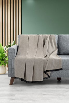 Cuvertura de pat, L'essentiel Maison, Lalin 160, Bej