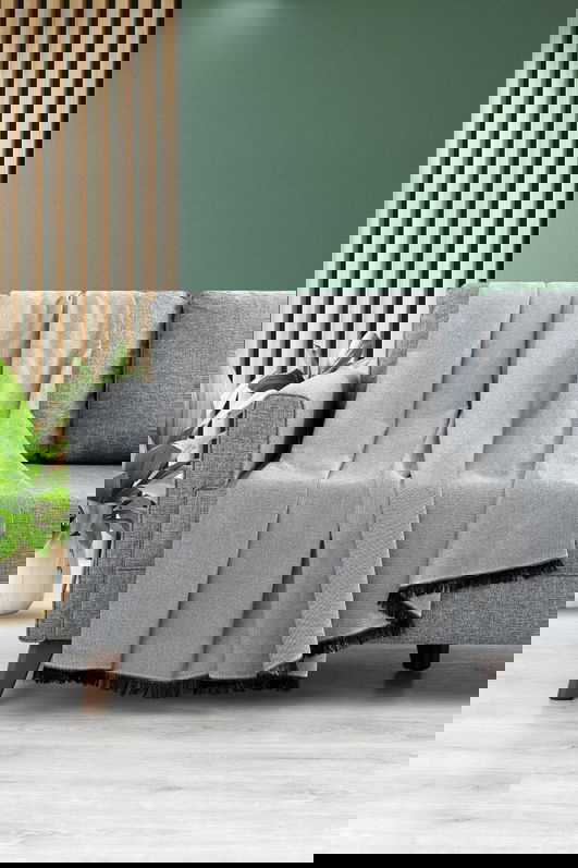 Cuvertura de pat, L'essentiel Maison, Lalin 160, Gri