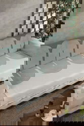 Cuvertura de pat, L'essentiel Maison, Esta, Verde