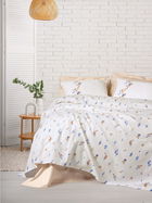 Set cuvertura pique dubla, L'essentiel Maison, Feliz, Roz somon