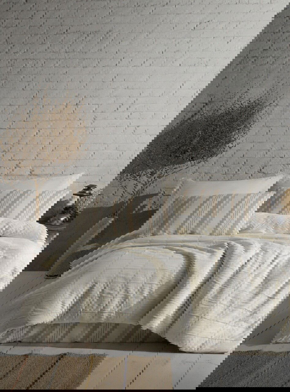 Lenjerie de pat dubla, L'essentiel Maison, Jade, Bej