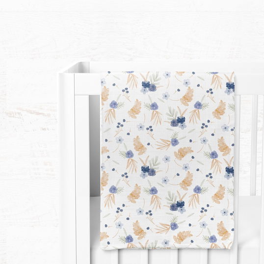 Patura bebelusi, L'essentiel Maison, Mina, Galben / Albastru / Portocaliu