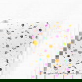 Patura bebelusi, L'essentiel Maison, Space, Galben / Albastru / Portocaliu