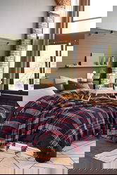 Patura Double, L'essentiel Maison, Warm Soft, Albastru inchis