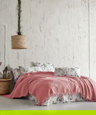 Set cuvertura pique dubla, L'essentiel Maison, Mona v2, Roz pudra