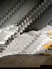 Lenjerie de pat dubla, L'essentiel Maison, Austin v2, Crem