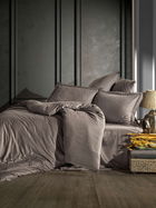 Lenjerie de pat dubla, L'essentiel Maison, Austin v2, Bej