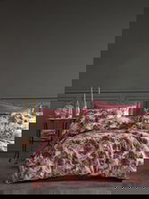 Lenjerie de pat dubla, L'essentiel Maison, Angelo, Roz prafuit