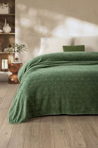 Patura Double, L'essentiel Maison, Softy Wellsoft, Verde