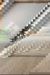 Cuvertura matlasata dubla, L'essentiel Maison, Loom, Negru