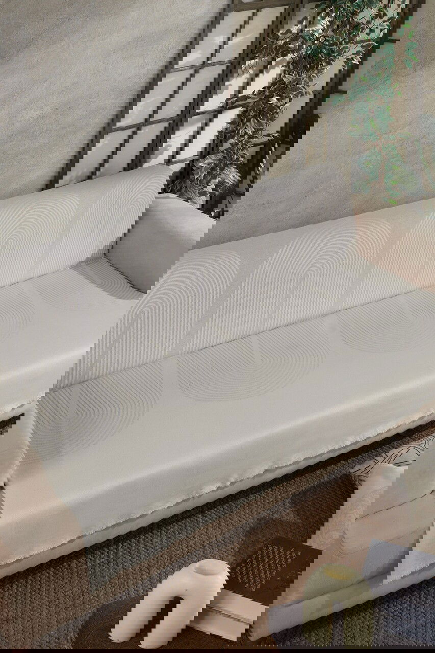 Cuvertura de pat, L'essentiel Maison, Esta, Gri deschis