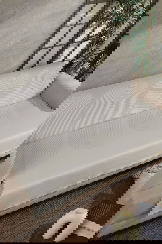 Cuvertura de pat, L'essentiel Maison, Esta, Gri deschis