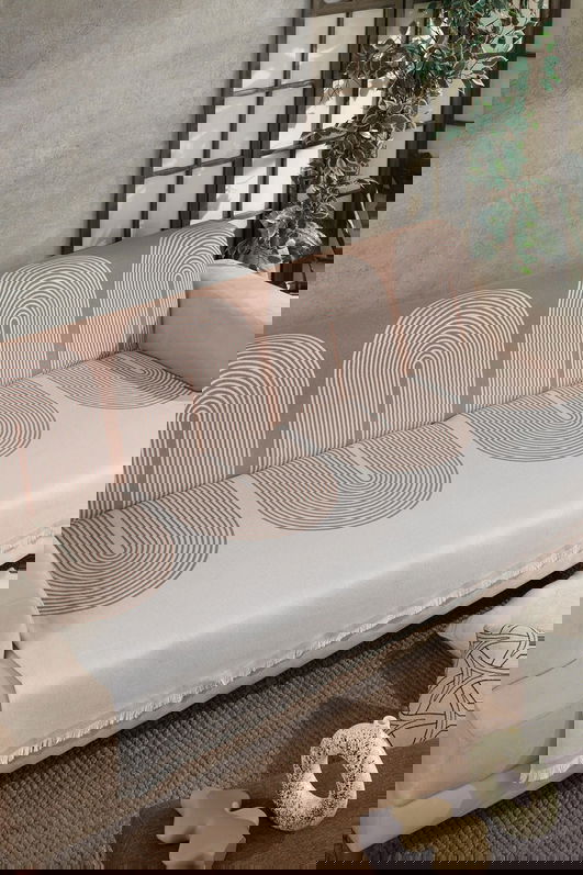 Cuvertura de pat, L'essentiel Maison, Esta, Camel