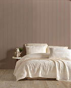 Set cuvertura pique dubla, L'essentiel Maison, Agata, Crem