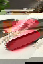 Set platouri servire, Keramika, 275KRM1886, Ceramica , Nu absoarbe apa, Rosu