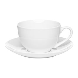 Set ceai / cafea 12 piese, Bona, Ambition, 220 ml, portelan, alb