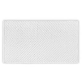 Prosop de baie, L'appartement , Chevron, Bumbac, Alb