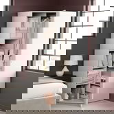 Dulap depozitare colt ARONA 84, A50, H195, 1U, Alb Portelan