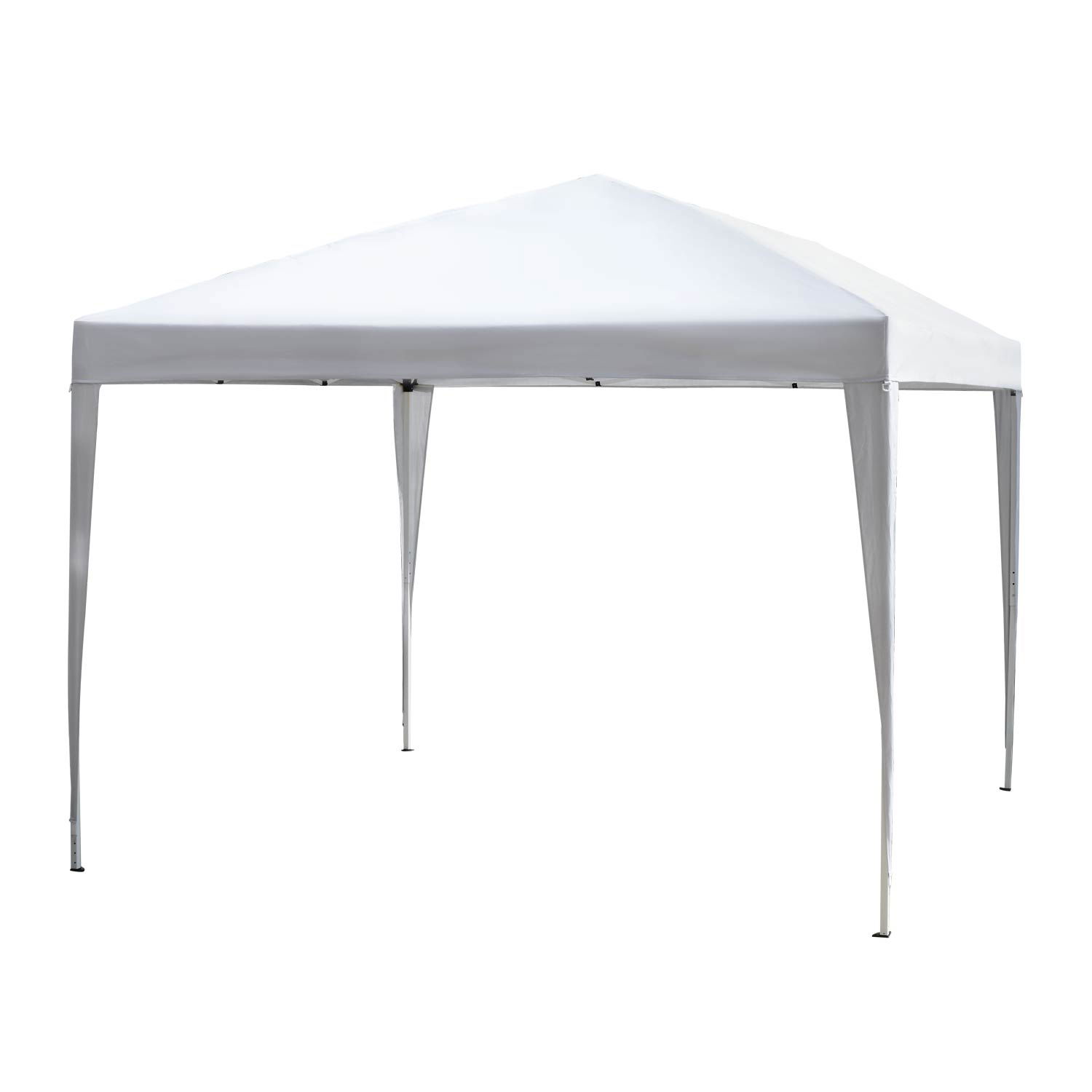 Gazebo Pliabil pentru Grădină Outsunny - Alb, 2.95x2.95m, cu Accesorii Includ | Aosom Romania