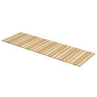 Outsunny Drum de grădină lături lemn rulabile lemn masiv pin 120 x 38 cm | Aosom Romania