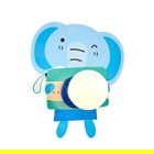 Aplica de perete copii, L1543 - Blue, Lightric, 19 x 16 x 6 cm, 1 x E27, 24W, albastru