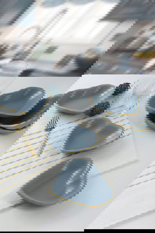 Set boluri, Keramika, 275KRM1194, Ceramica, Gri