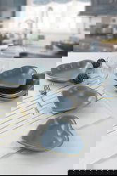 Set boluri, Keramika, 275KRM1194, Ceramica, Gri