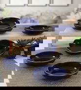 Set boluri pentru sos, Keramika, 275KRM1457, Ceramica, Cobalt