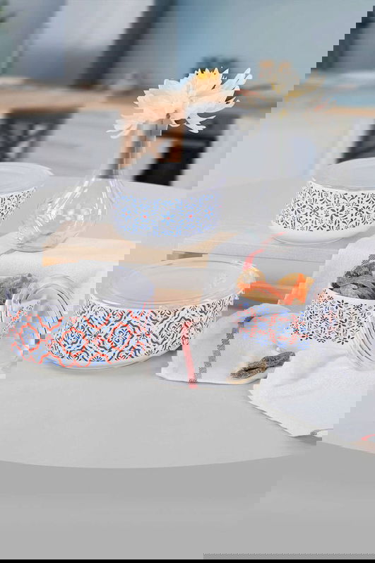 Set recipiente depozitare, Keramika, 275KRM1223, Ceramica, Multicolor