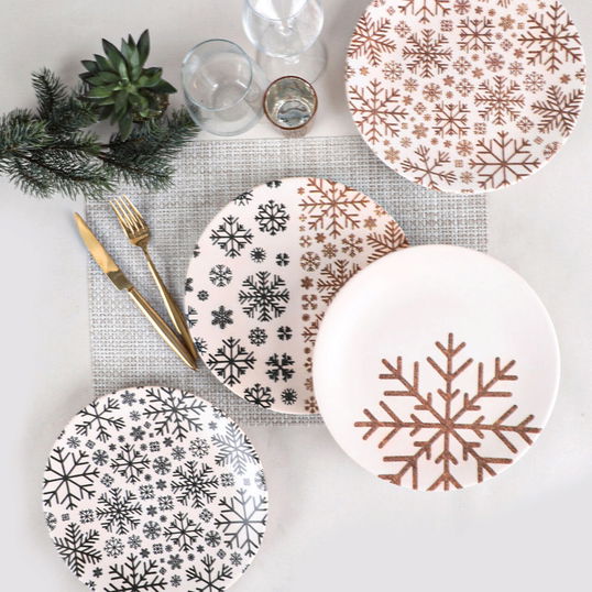 Set platouri servire, Keramika, 275KRM1343, Ceramica, Multicolor