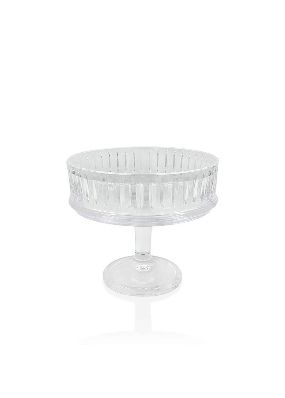 Bol pentru prajituri / fursecuri, Hermia, 280TMA1588, Mașină de spălat vase - potrivită / Cuptor cu microunde - nesigură, Transparent