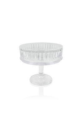 Bol pentru prajituri / fursecuri, Hermia, 280TMA1588, Mașină de spălat vase - potrivită / Cuptor cu microunde - nesigură, Transparent