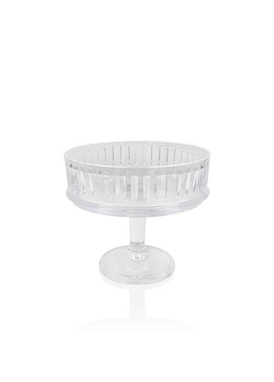Bol pentru prajituri / fursecuri, Hermia, 280TMA1588, Mașină de spălat vase - potrivită / Cuptor cu microunde - nesigură, Transparent