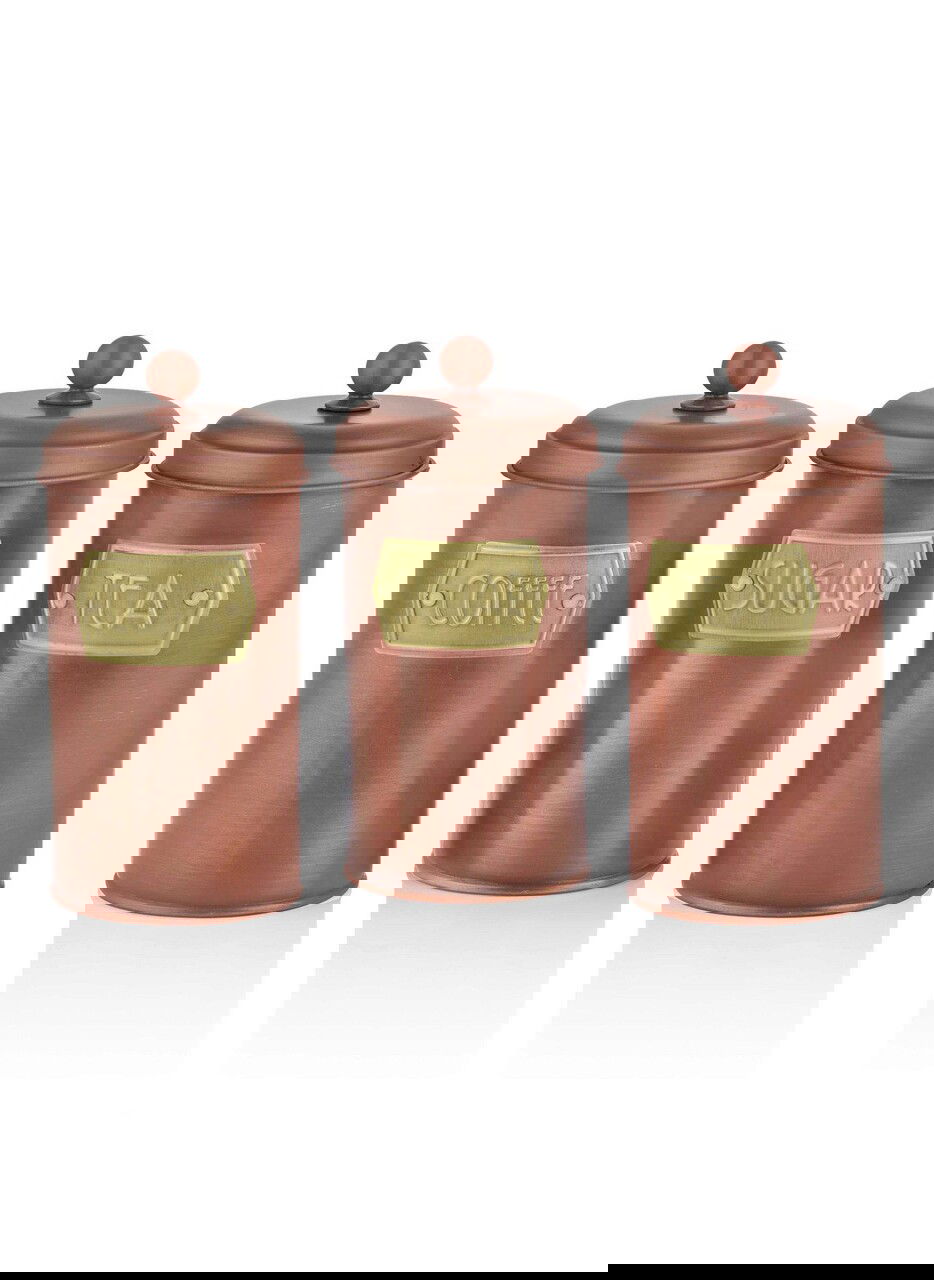 Set recipiente cu capac, Hermia, 742TMA5624, Mașină de spălat vase - nesigură / Cuptor cu microunde - nesigură, Cupru