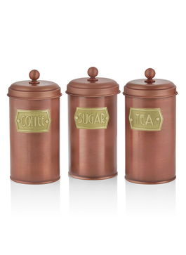 Set recipiente cu capac, Hermia, 742TMA5624, Mașină de spălat vase - nesigură / Cuptor cu microunde - nesigură, Cupru