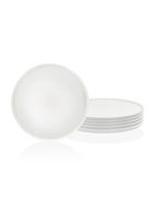 Set platouri servire, Mia, 280TMA1607, 26 cm, 6 piese, Alb