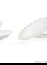 Set platouri servire, Mia, 280TMA1607, 26 cm, 6 piese, Alb