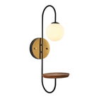 Aplica de perete, Lightric, 414LRC1191, Negru