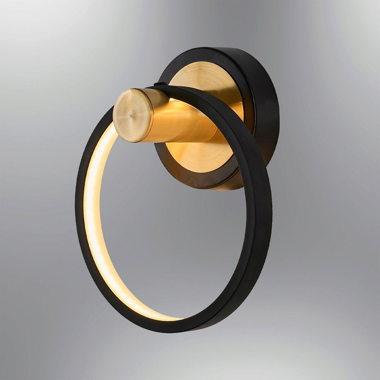 Aplica de perete, Lightric, 414LRC1854, Negru