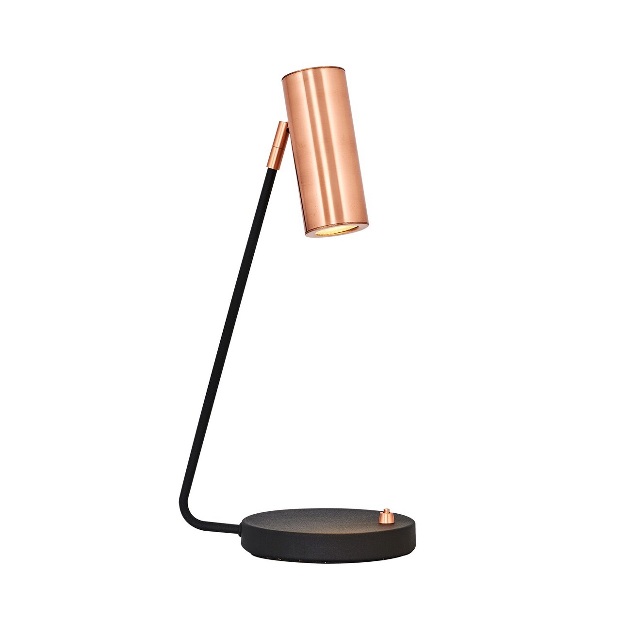 Lampa de masa, Lightric, 414LRC1899, Auriu roz