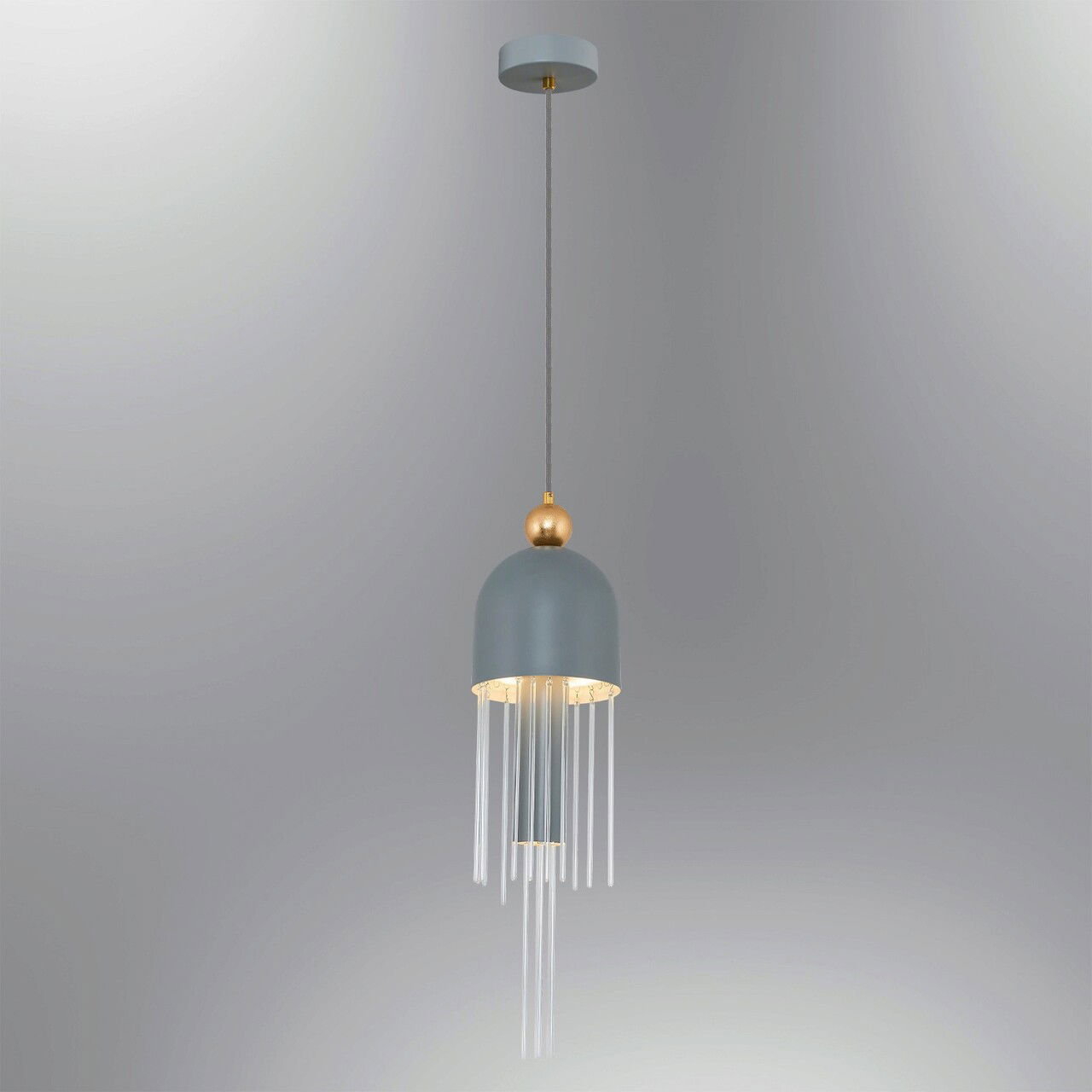 Lustra, Lightric, 414LRC1369, Metal, Gri