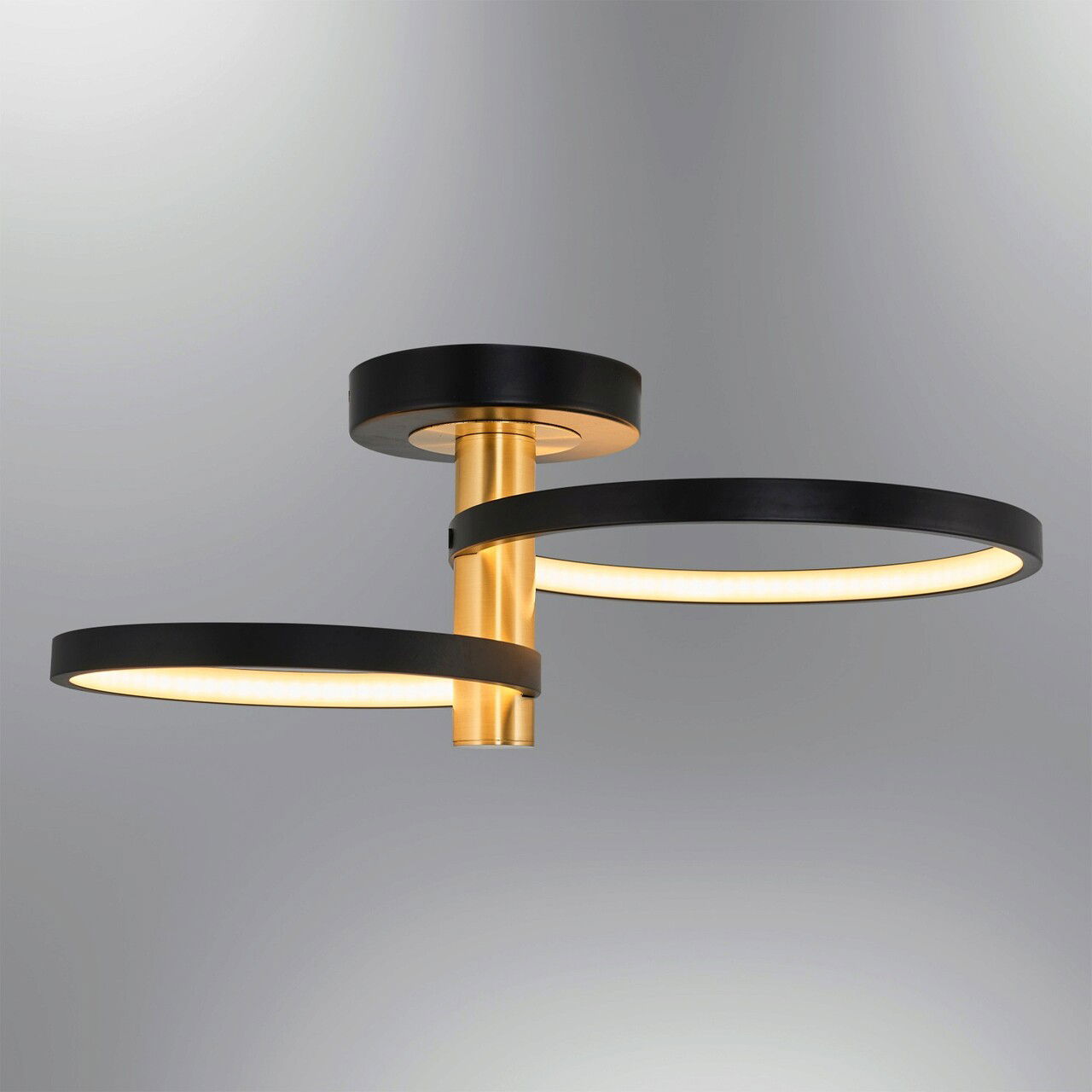 Lustra, Lightric, 414LRC1851, Metal, Negru